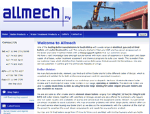 Tablet Screenshot of allmech.co.za